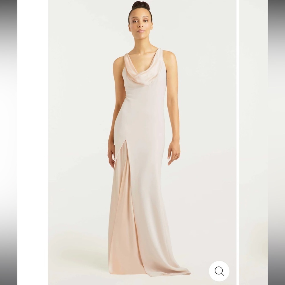 Cinq a Sept Jill Draped Maxi Gown